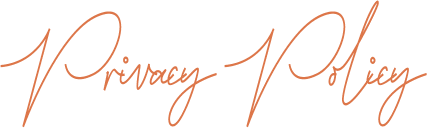 headline saying privacy policy