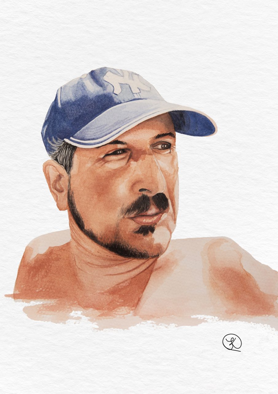 painting of portrait one