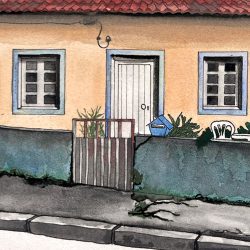 where the street leans